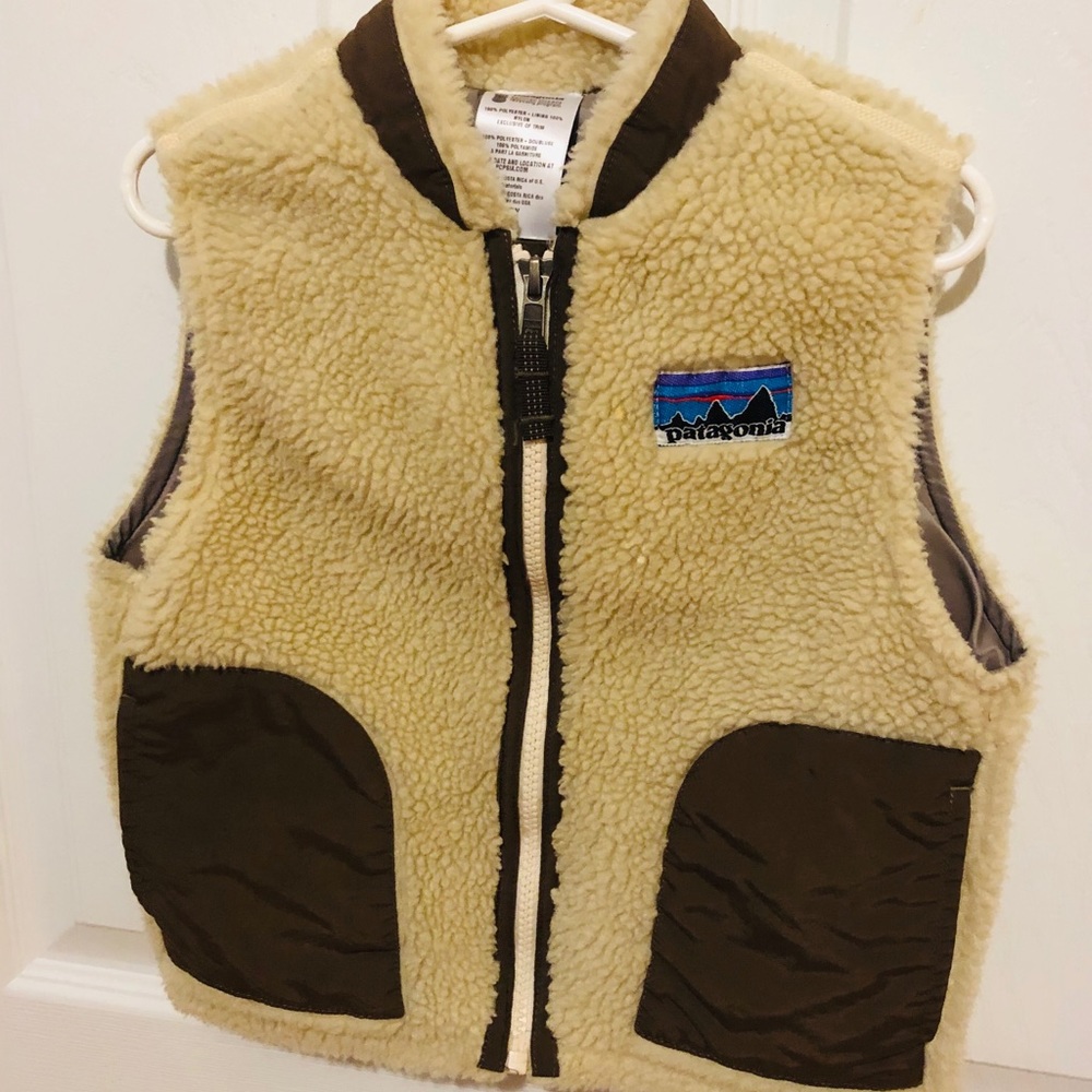 Patagonia baby retro x fleece vest